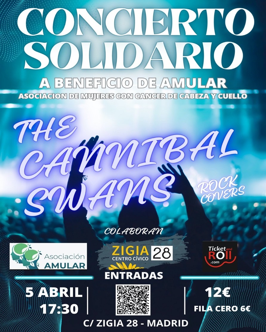 Música con causa: concierto benéfico de The Cannibal Swans a favor de Amular