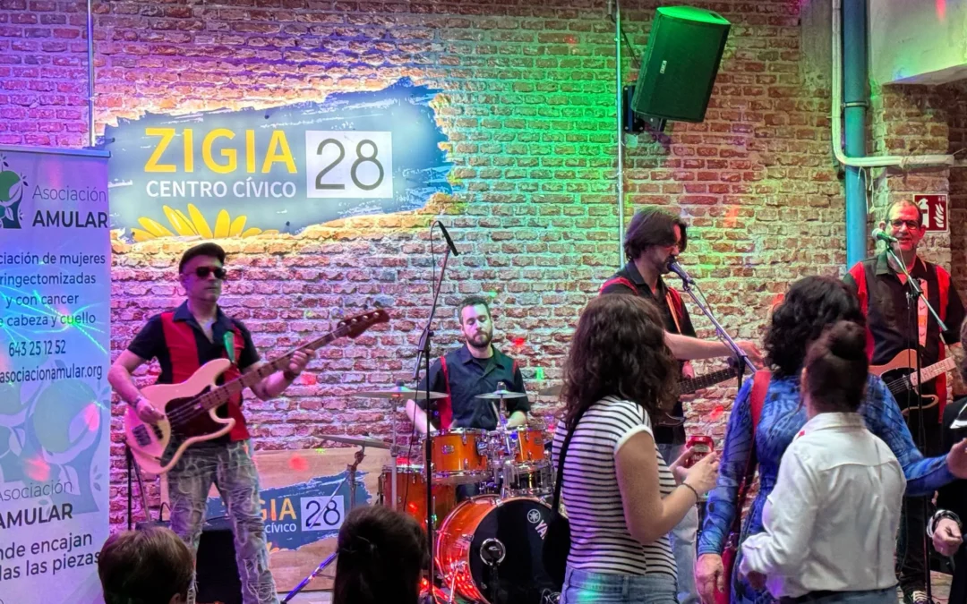Concierto solidario de The Cannivals Swans: una noche inolvidable de música y apoyo a AMULAR