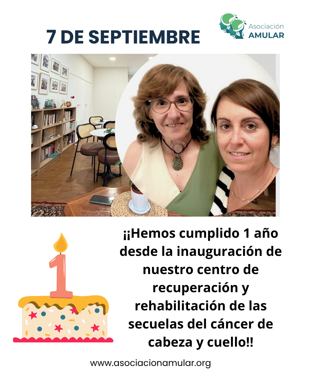 ✨Un año acompañando la recuperación después del cáncer✨
